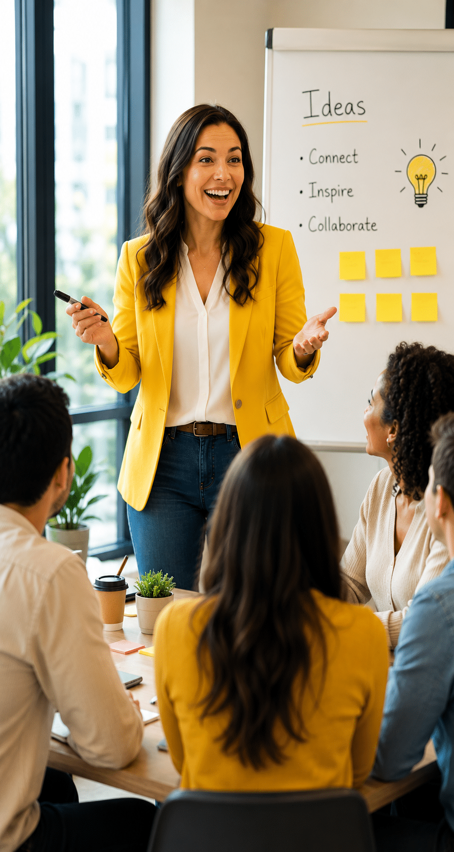 insights_discoery_sunshine_yellow_optimistic Insights Discovery Sunshine Yellow Energy leader creating an optimistic team atmosphere